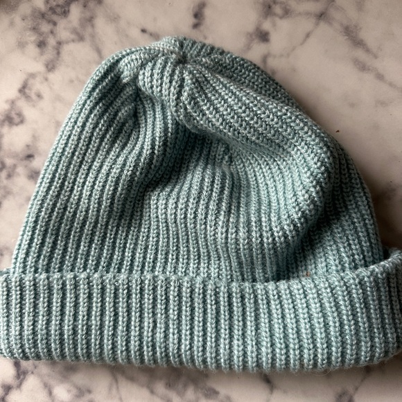 The North Face Teal Knit Beanie - Picture 2 of 4